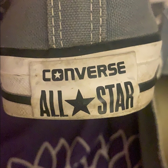 GREY CONVERSE SNEAKER - Picture 5 of 6